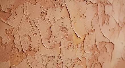 Textured terracotta surface with artistic swirls and subtle nuances