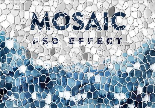 Mosaic Tiles Effect