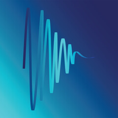 Halftone Wave Background