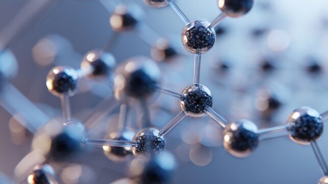 Abstract molecular structure visualization for science, technology and research