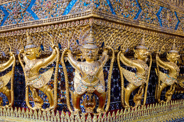 Wat Phra Kaew or Wat Phra Sri Rattana Satsadaram is temple used for various royal ceremonies during reign of King Rama I. It is temple within the Grand Palace. Inside temple is the Emerald Buddha.