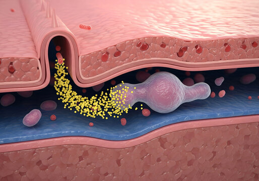 Neutrophil Diapedesis Through Vessel Wall Toward Epithelial Infection