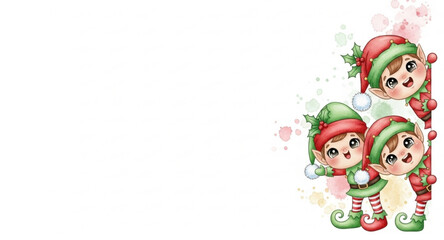 The elves are greeting