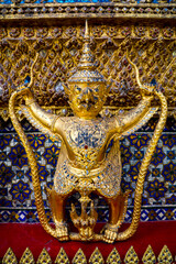 Wat Phra Kaew or Wat Phra Sri Rattana Satsadaram is temple used for various royal ceremonies during reign of King Rama I. It is temple within the Grand Palace. Inside temple is the Emerald Buddha.