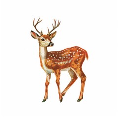 Reindeer wildlife antelope animal.