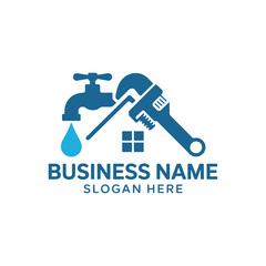 Plumbing Repair Service Logo Icon