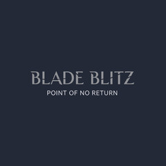 Blade Blitz Point of No Return Album Cover.