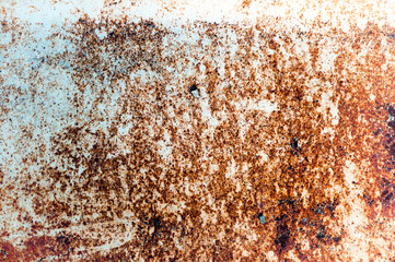 Rusty metal texture, old metal iron rust background