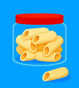 Biskut raya batang buruk nestum (Bad Raya biscuits nestum) malaysia