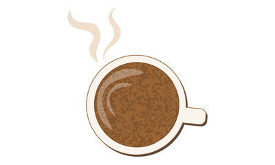 コーヒーカップ　ホットコーヒー