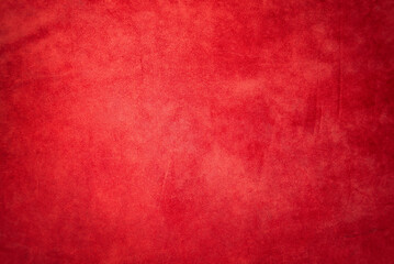 Red suede in retro style as a background.