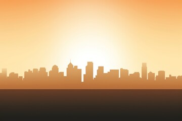 Obraz premium City skyline architecture landscape cityscape.