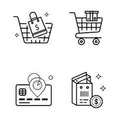 shopping cart icons
