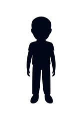 man person standing red shirt smile face happy men stand emoji symbol sign icon vector illustration isolated flat