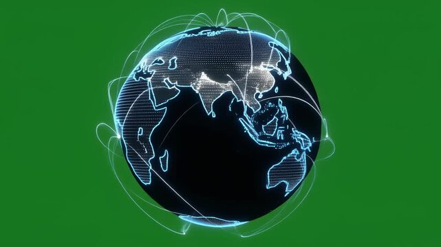 Digital Earth Network Connecting Global Communication and Data Transfer
