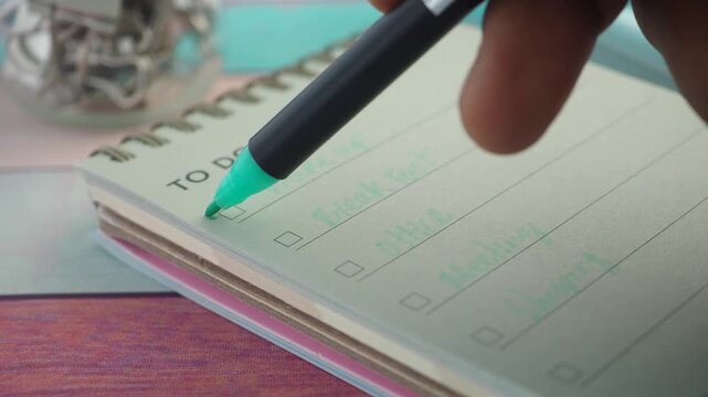 Organizing a productive day with a simple to-do list - Powered by Adobe