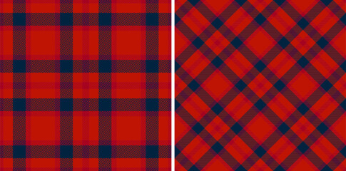 Plaid background check of tartan fabric vector with a texture pattern textile seamless. Set in fashionable colors. Elegant tablecloths for special occasions.
