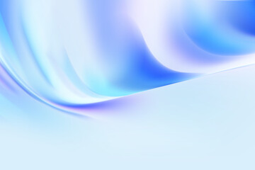 Modren bright abstract dynamic line curve soft light gradient colorful on blue pastel background design for graphics pattern web illustration technology smart digital backdrop wallpaper banner poster
