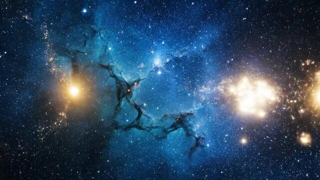 Stunning Cosmic Phenomena: Exploding Stars and Nebulae in the Vast, Star-Studded Universe