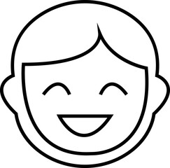 Fototapeta premium Excited avatar icons , joyful faces, happy expressions, cheerful emotions, energetic characters, and positive mood elements for social media, emoji, and communication design, f facial expressions.