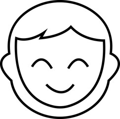 Excited avatar icons , joyful faces, happy expressions, cheerful emotions, energetic characters, and positive mood elements for social media, emoji, and communication design, f facial expressions.