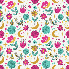 seamless pattern with apples
