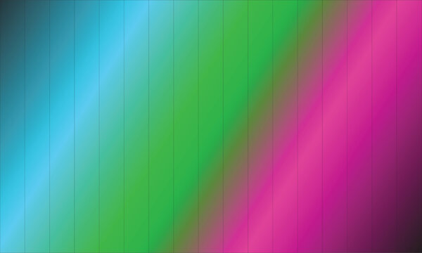 Colorful gradient abstract background with diagonal lines in cyan, green, and magenta shades, modern vibrant digital art wallpaper for design and creativity