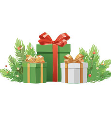 Christmas vectors presents
