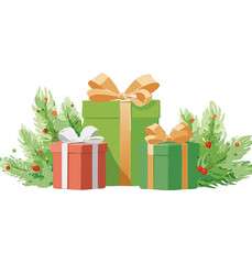 Christmas vectors presents
