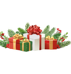 Christmas vectors presents