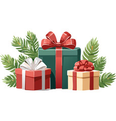 Christmas vectors presents