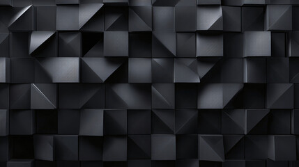 Abstract geometric dark pattern creates a visually dynamic texture