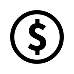 dollar sign icon