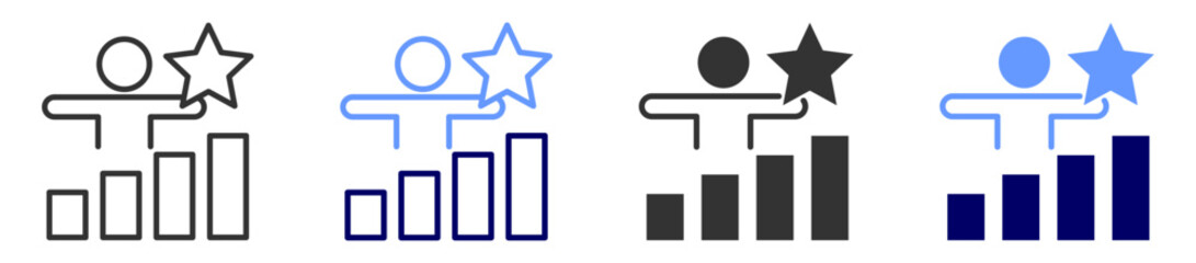 success icon set multiple style © jumiatiniqi