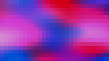 Pixelated gradient abstract background with vibrant colors