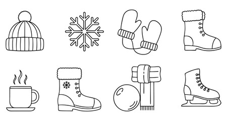 Christmas Sweets and Gifts Vector – Festive Holiday Elements