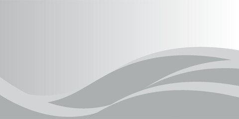 3D white geometric abstract background overlapping vector illustration