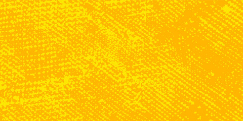 Modern dots halftone yellow color pattern gradient grunge texture background abstract simple modern