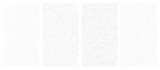 Vector grain texture set on transparent background showing light dust noise effect, minimal static distortion dots, subtle overlay pattern for film look, aged retro design surface simulation