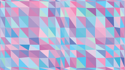 Pastel geometric triangular pattern abstract design background texture