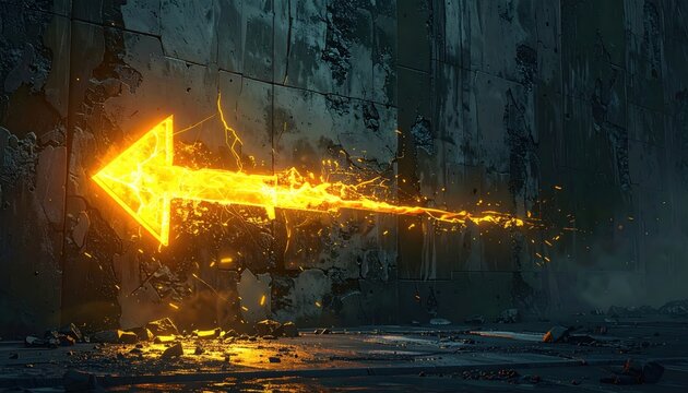 Broken wall image shows an aged wall with significant damage and cracks revealing underlying structure