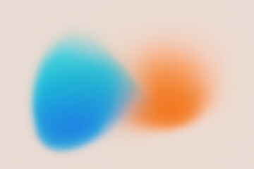 Soft Teal and Coral Gradient Blur Abstract Background