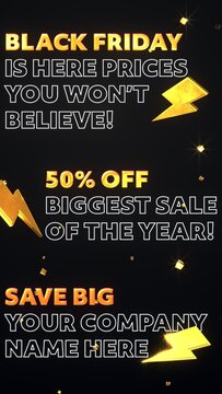 Black Friday Sale Social Media Post 03