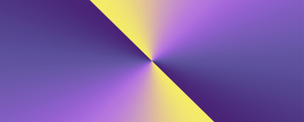 A gradient background transition from yellow to purple in a symmetrical pattern.