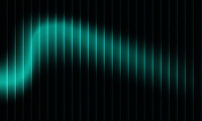 Dynamic abstract background with glowing teal light streaks on a dark vertical grid