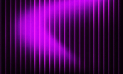 Purple glowing wave light on dark background — futuristic abstract gradient texture with luminous vertical pattern