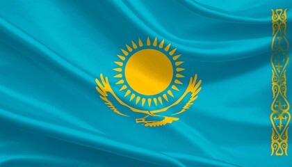flag of Kazakhstan