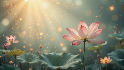 pink lotus flower