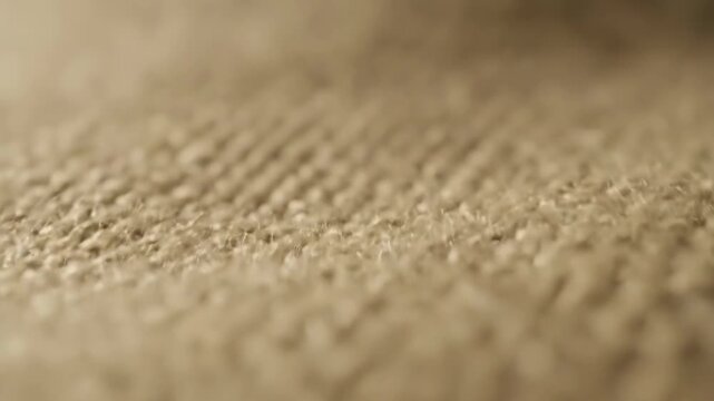 Close up of a woven textile fiber surface texture and pattern
