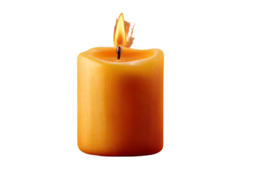 Vector 3d burning realistic candle light or tea light and different flame of a candle icon set closeup isolated on transparency grid background. Tea candle or candle in a case. Design template